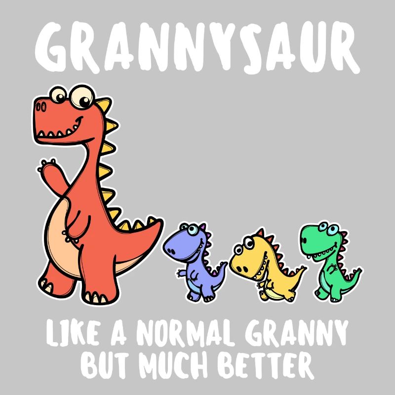Grand-mère Cool Déclaration Grand-mère Dinosaure