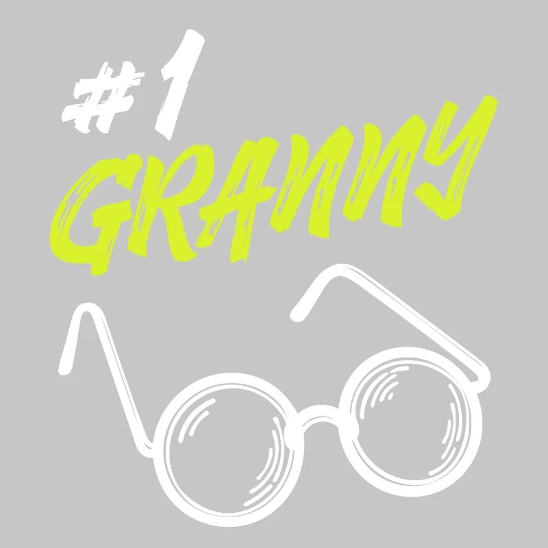Statement Seniorin Brille Beste Omi Oma Großmutter