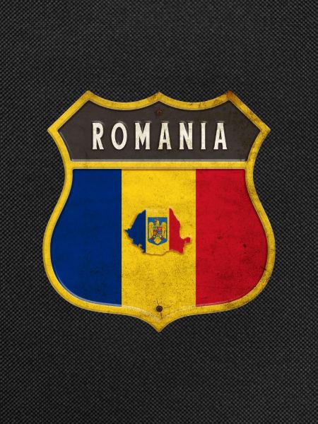 Rumänien Wappen Design