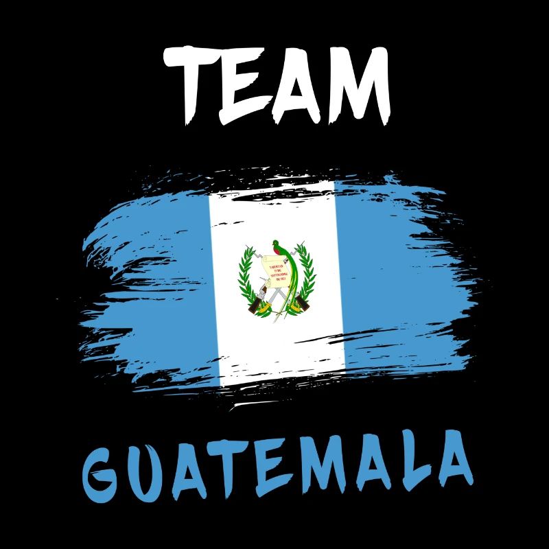 Team Guatemala Flag Design
