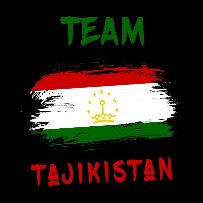 Team Tadschikistan Flaggen Design