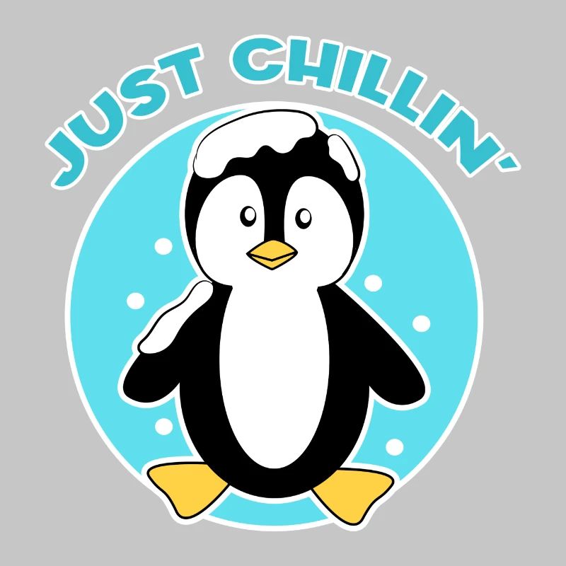 Pinguin Statement Eis Kalt Vogel Schnee Tier