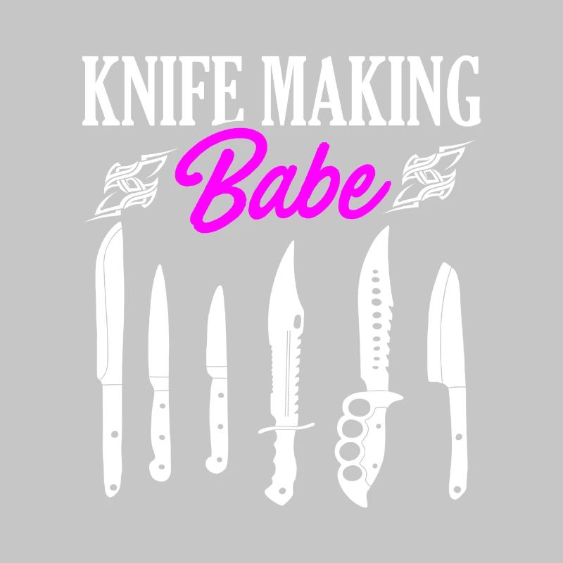 Knife Making Babe Messer Design