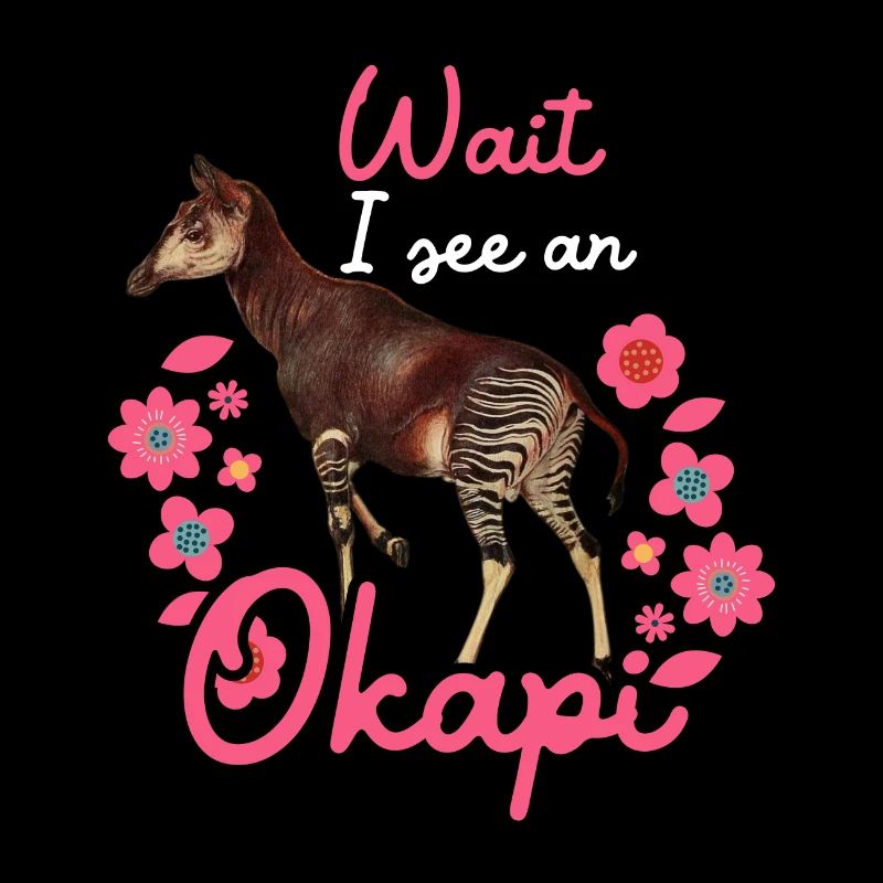 Warte, ich sehe ein Okapi