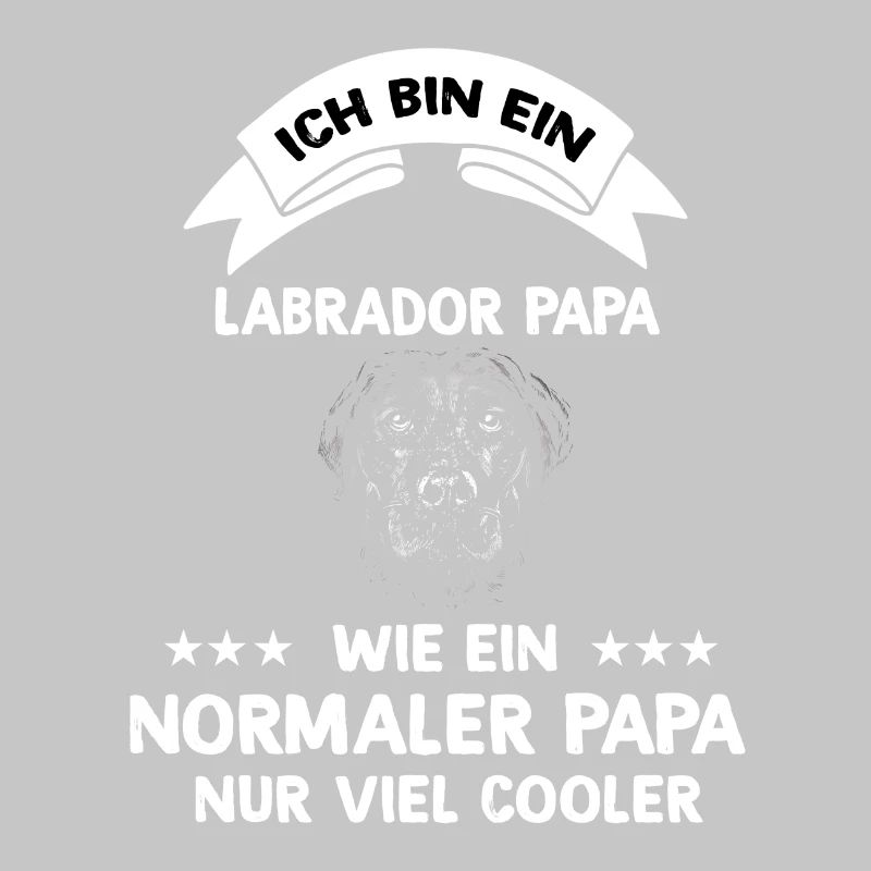 Ich bin ein Labrador Papa Hunde Design