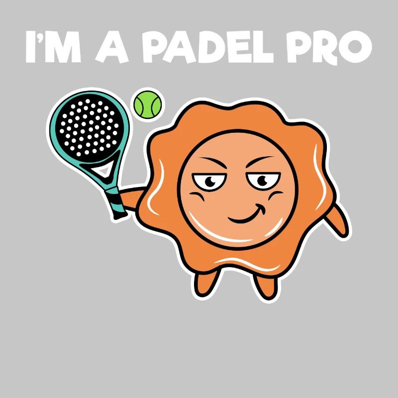 Padel Player Balls Racket Padel Game Statement