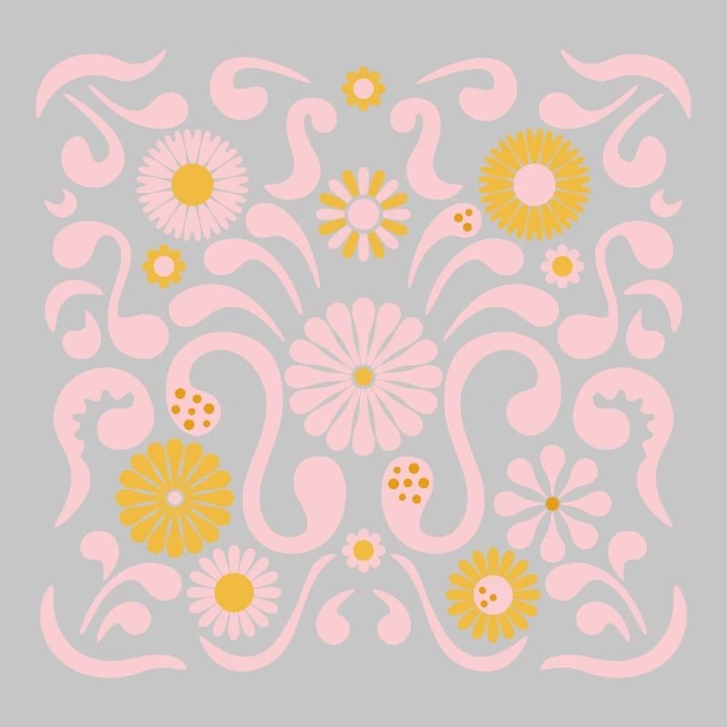 Fête des fleurs L Rose et Jaune