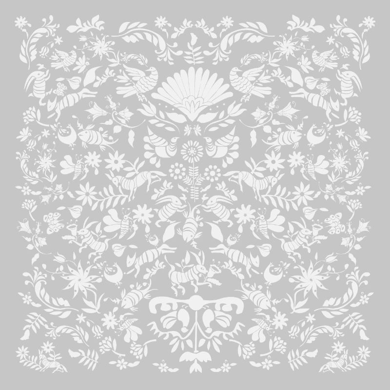 Floral Pattern Folklore Ornament Otomi
