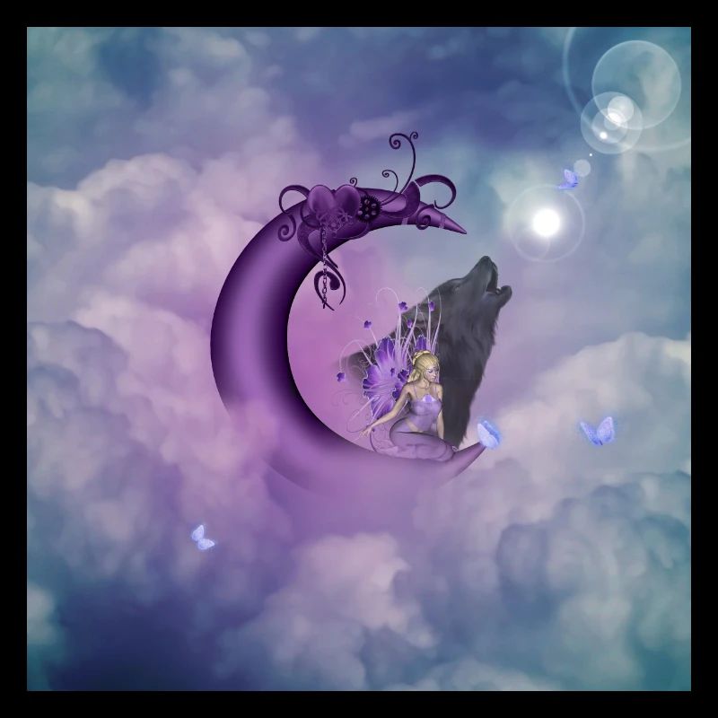 Fairy on the Moon