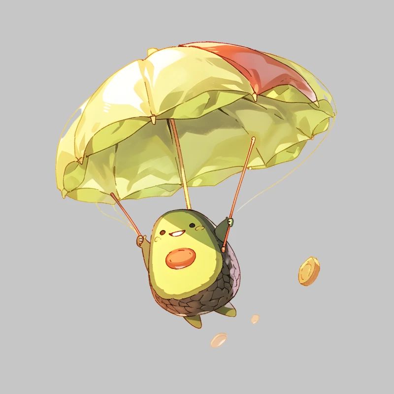 Skydiving Avocado