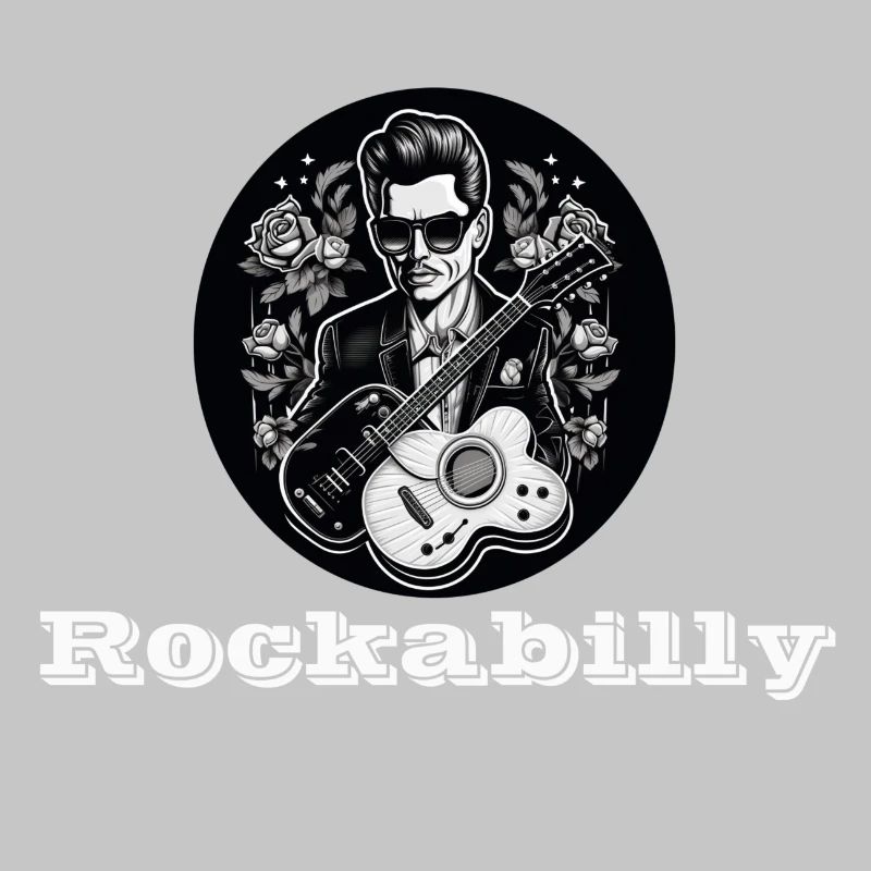Rockabilly weiß