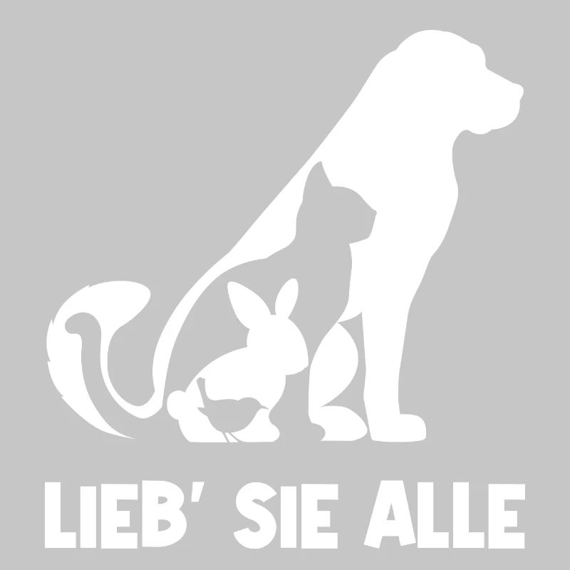 J’aime les animaux Déclaration Chien Chat Animaux de compagnie
