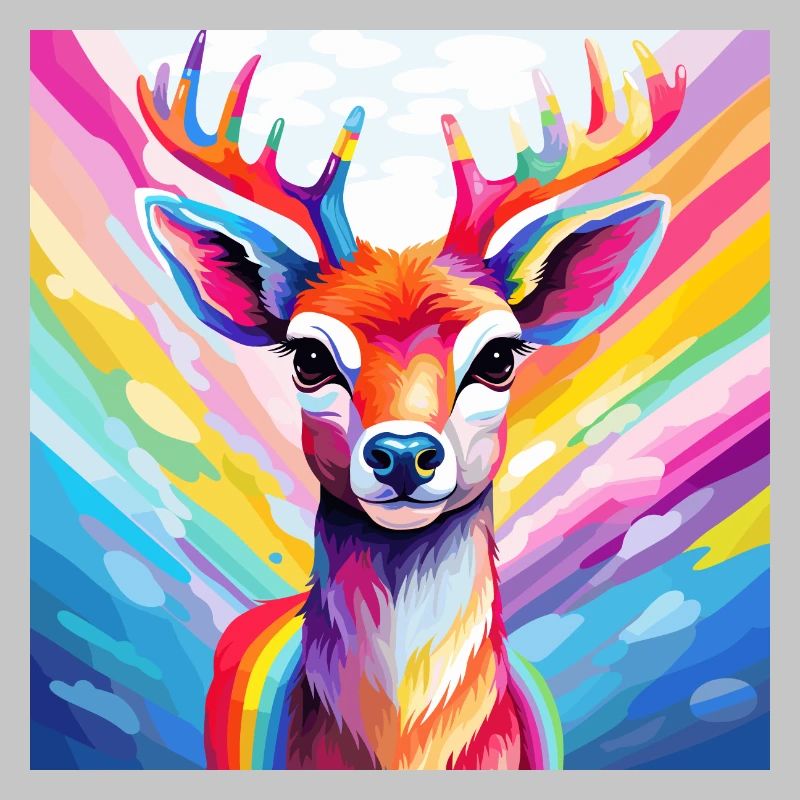 Pride Reindeer