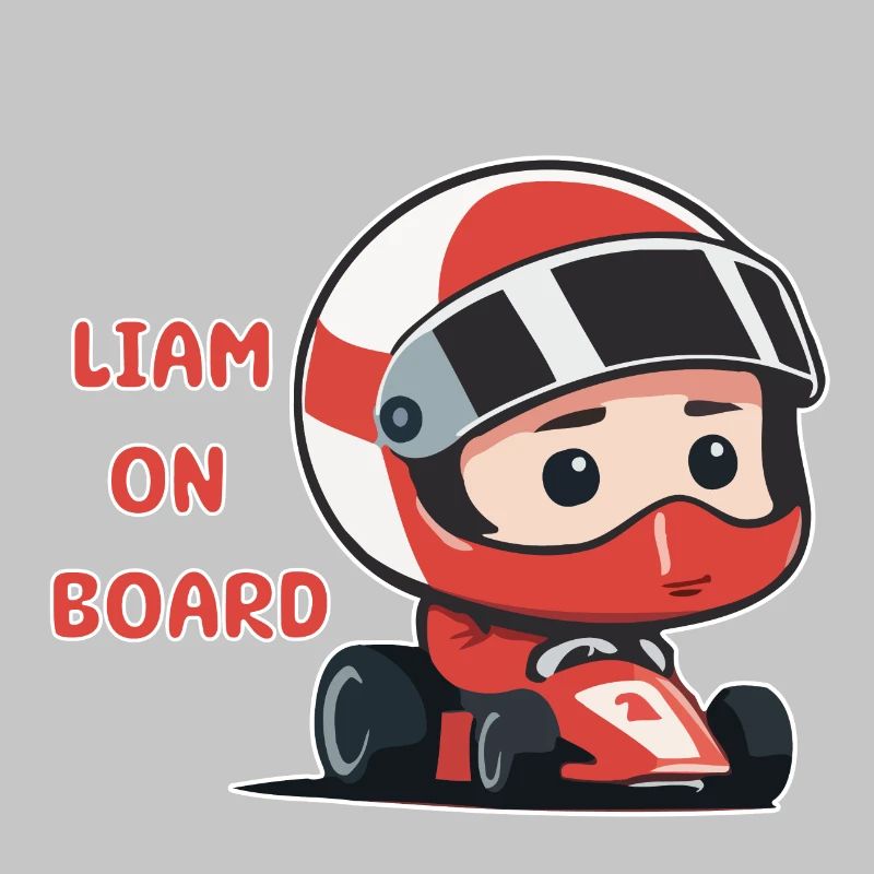 Liam on board