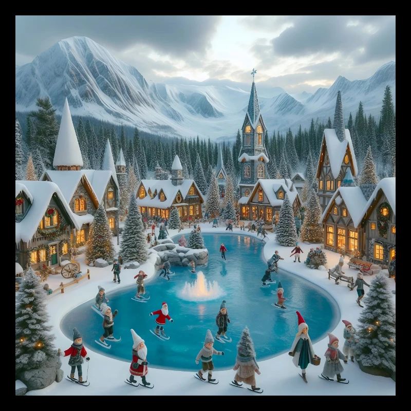 Scandinavian Christmas Village