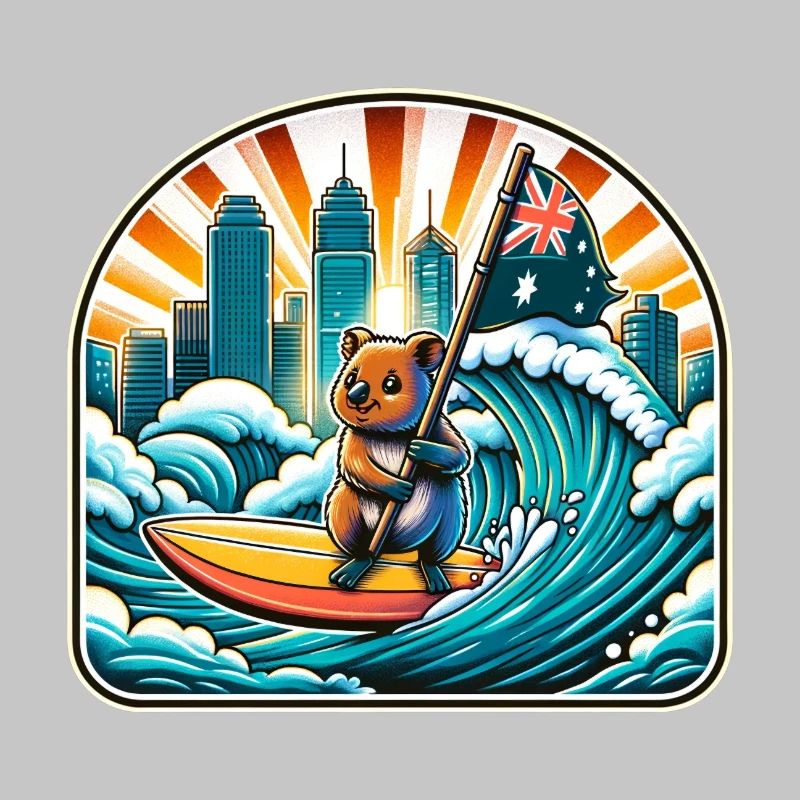 Design de surf australien Quokka