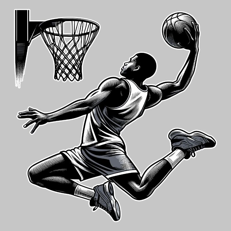 Basketball Dunking Geschenk