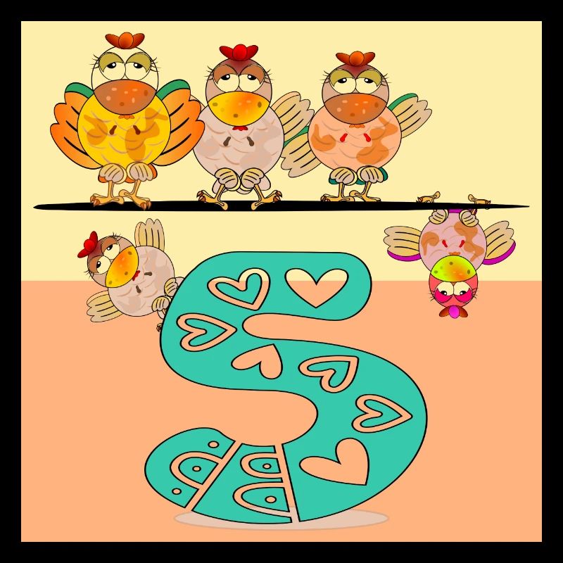 5. Kindergeburtstag - Hühnerstall Hühner