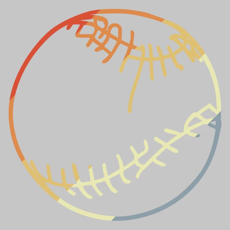 Dessin de balle de baseball