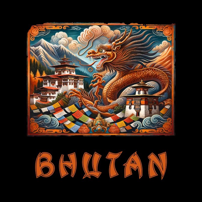 Bhutan Drache Buddha Thimphu