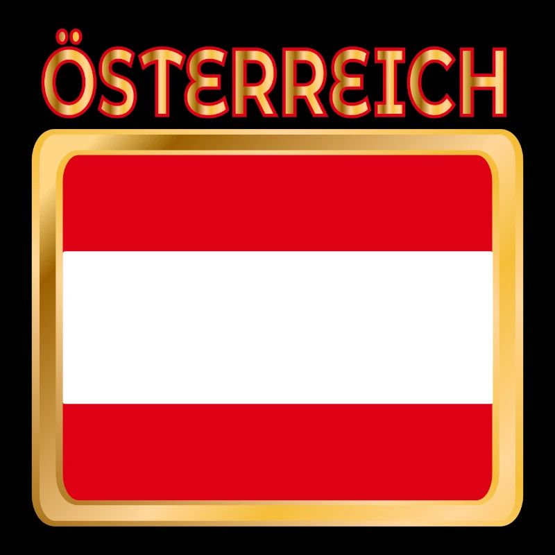 AUSTRIAN FLAG AUSTRIA