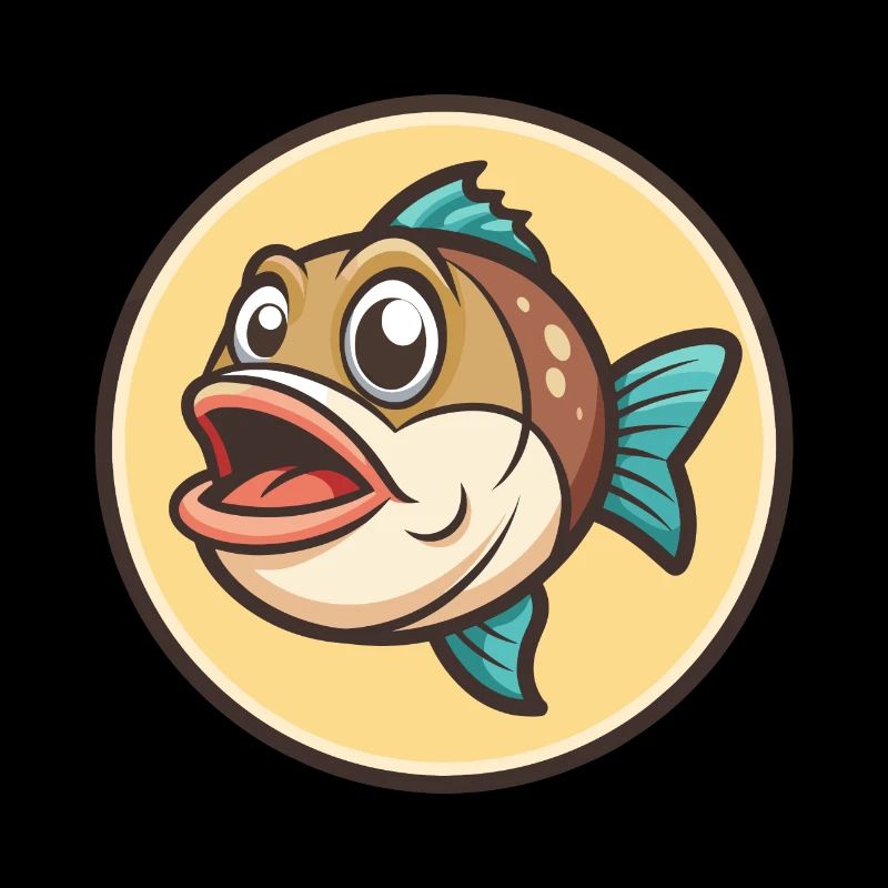 Fish Kawaii Cartoon Character Animal Pet Face