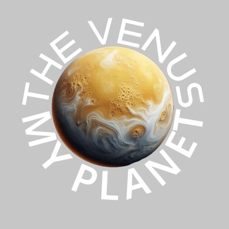 Conception de motif de planète de Vénus