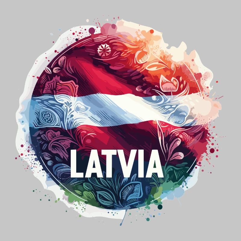 Drapeau de la Lettonie Drapeau Cadeau