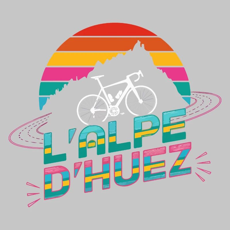 Alpe d’Huez Cycling Design