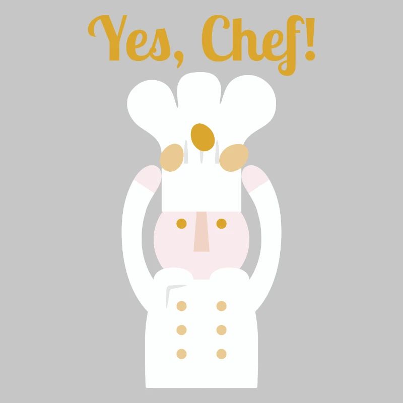 Yes, Chef! l text