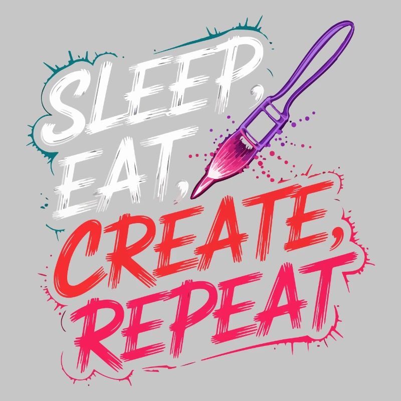 Sleep Eat Create Repeat