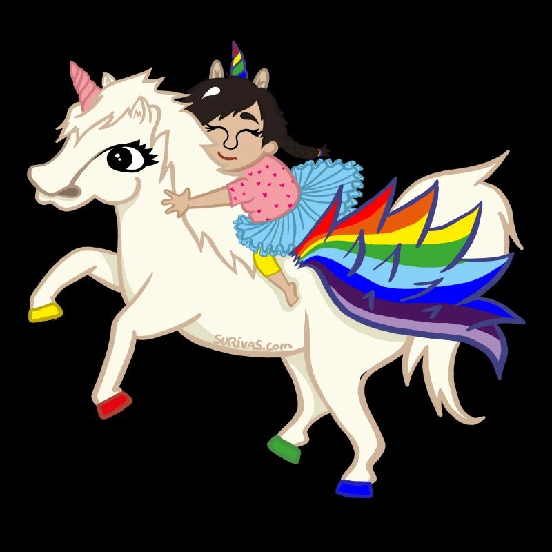 Unicorn-pegasus-Einhorn-rainbow