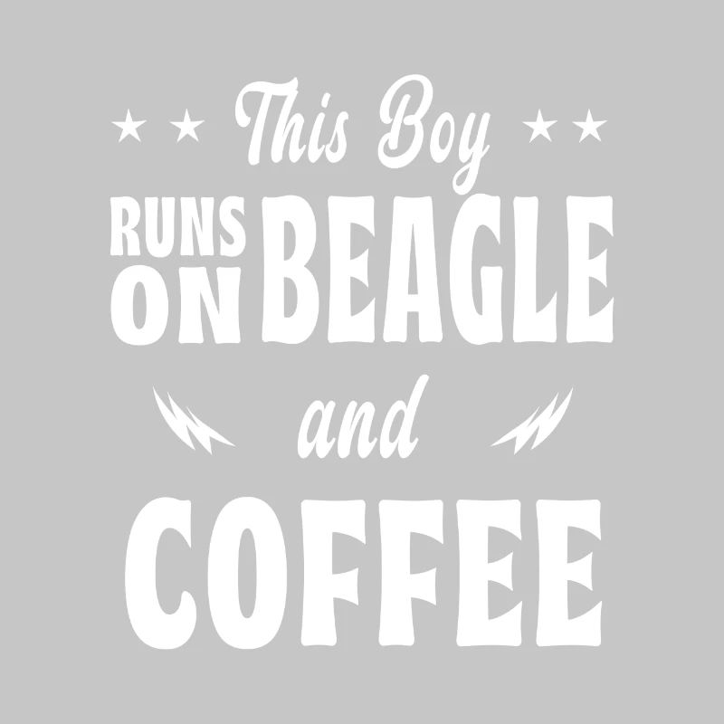 Dieser Junge Beagle Kaffee Design