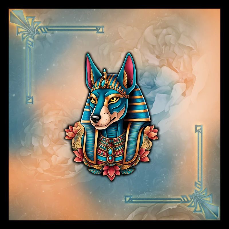 Illustration von Anubis