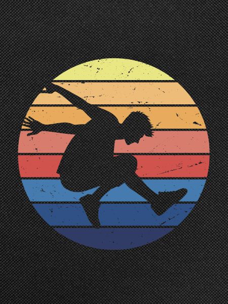 Parkour retro circle