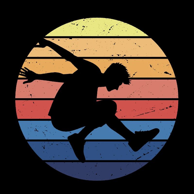 Parkour retro circle
