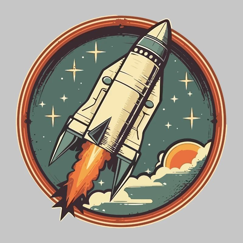 Retro Rocket - Space Rocket