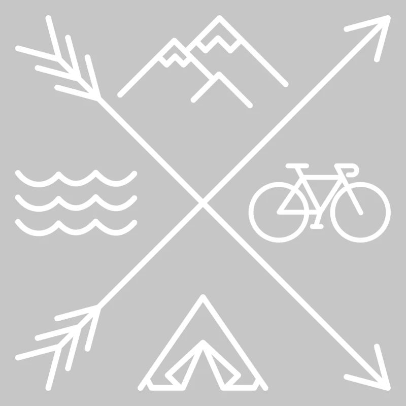 Bergcamping Abenteuer Design