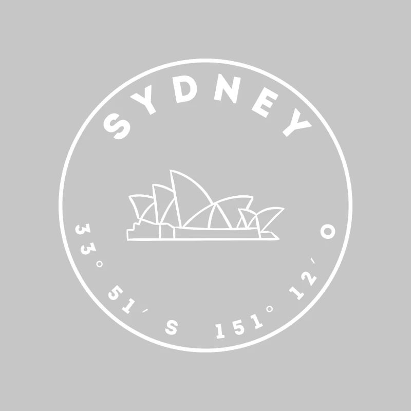 Sydney with Opera and Coordinates