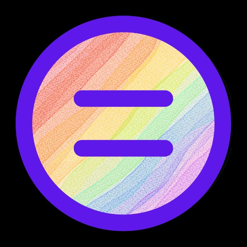 Equality - Gelichheit Gay Pride Rainbow