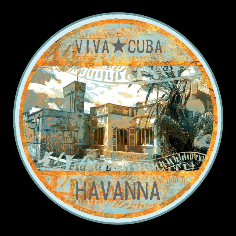 Viva Cuba Havana Retro Design