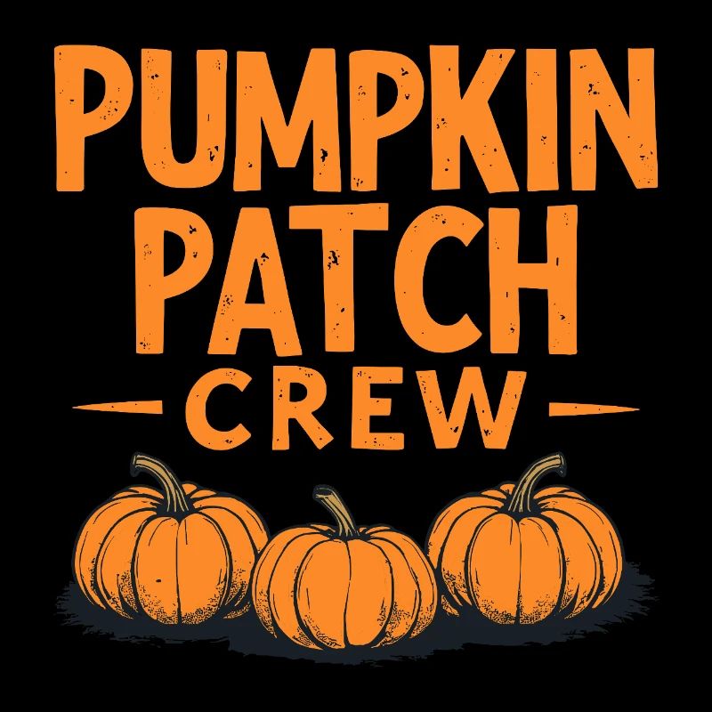Pumpkin Patch Crew - Kürbis Spruch