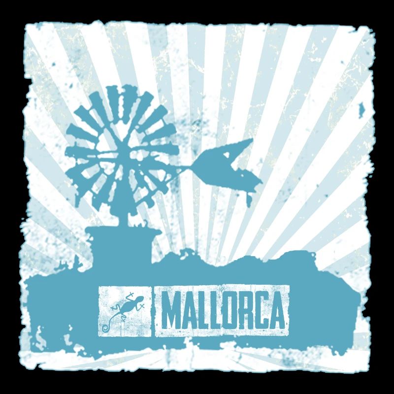 Mallorca Windmühle und Design