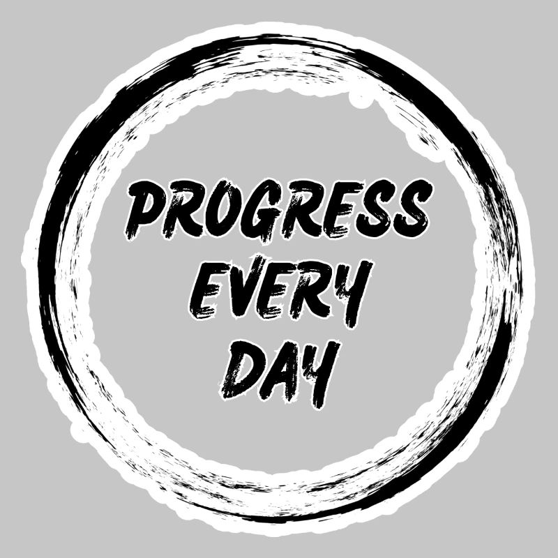 Progress Every Day Zen Circle 