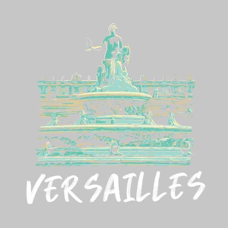 Versailles, Barocker Brunnen