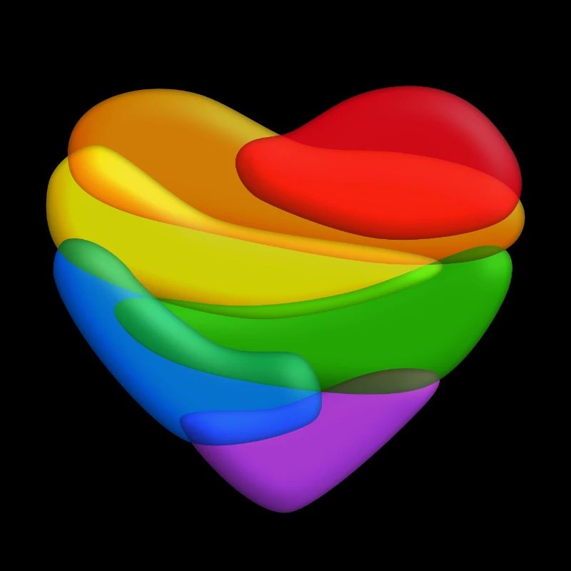 Rainbow Heart