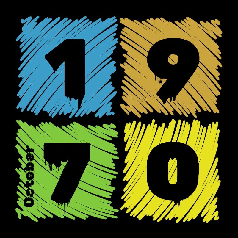 55th Birthday Colored Patches since 10/1970