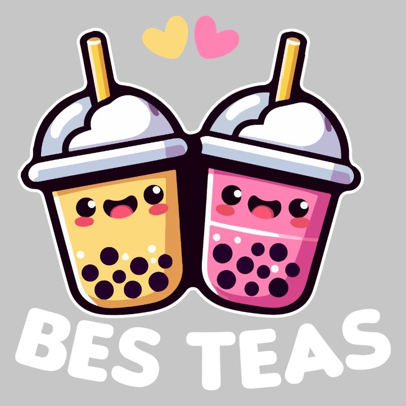 Duos Bubble Tea Adorables
