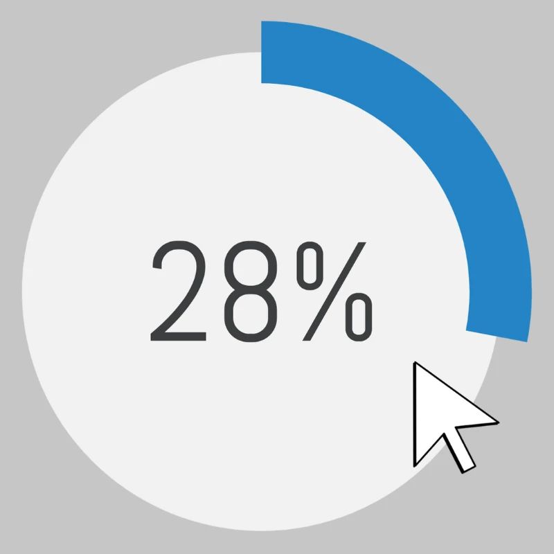 Blue Progress Ring Logiciel informatique Ordinateur PC
