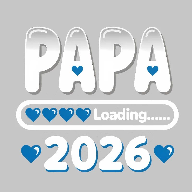 2026 Papa Loading – Father-to-be Gift